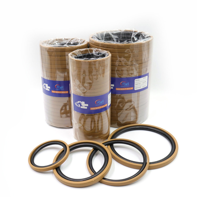 Materielle goldene Farbe der Baugerät-hydraulische Kolben-Dichtungs-NBR