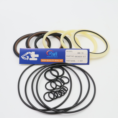 Hammer-Dichtungs-Kit For Damos DMB 70 PTFE materielle hydraulische Felsen-Unterbrecher-Ausrüstung