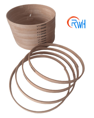 Hydrauliksystem-Phenolharz tragen Ring High Temperature Polishing For-Bagger Cylinder