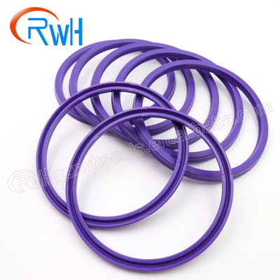 Standardgrößen-purpurrote Farbe hydraulisches Rod Seal PU-Material IDIs