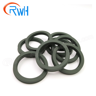 Öl-beständiges Kolben-Rod Seals Hydraulic Green Color-PU-Material