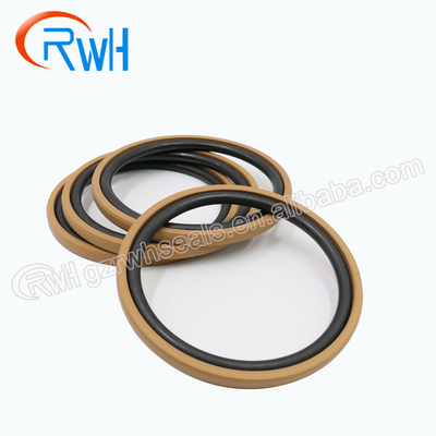 Materielle goldene Farbe der Baugerät-hydraulische Kolben-Dichtungs-NBR