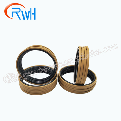 Materielle goldene Farbe der Baugerät-hydraulische Kolben-Dichtungs-NBR