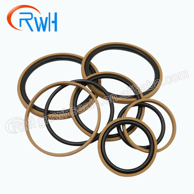 Materielle goldene Farbe der Baugerät-hydraulische Kolben-Dichtungs-NBR