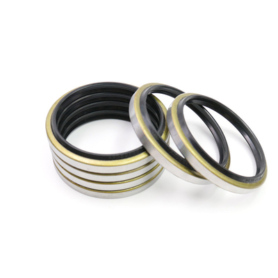 Schwarze hydraulische Staub-Robbe Dkb bügeln Gummimaterial für Kettenbagger