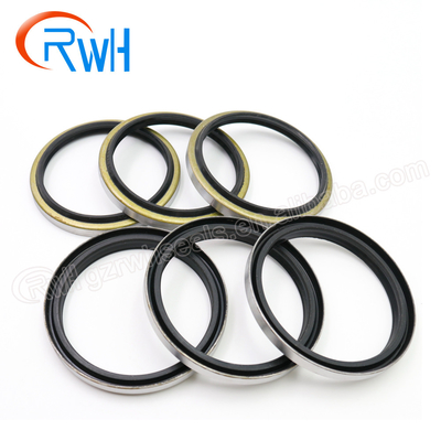Schwarze hydraulische Staub-Robbe Dkb bügeln Gummimaterial für Kettenbagger