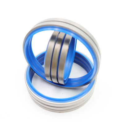 Hydrozylinder-Abstreifer DKBI PU-Eisen-30Mpa mit blauer Farbe