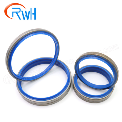 Hydrozylinder-Abstreifer DKBI PU-Eisen-30Mpa mit blauer Farbe