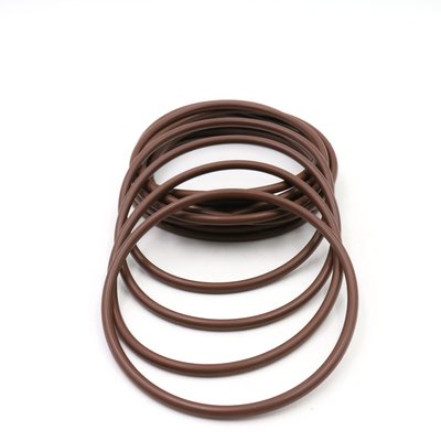 Brown-Farb-PU O Ring Stander Customized Size For mechanisch