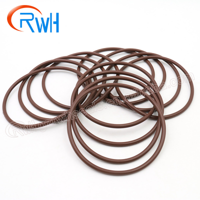 Brown-Farb-PU O Ring Stander Customized Size For mechanisch