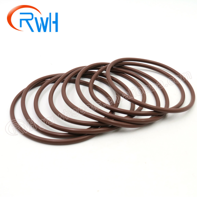 Brown-Farb-PU O Ring Stander Customized Size For mechanisch