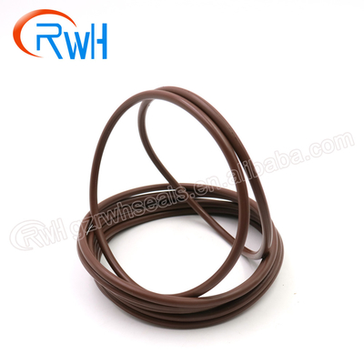 Brown-Farb-PU O Ring Stander Customized Size For mechanisch