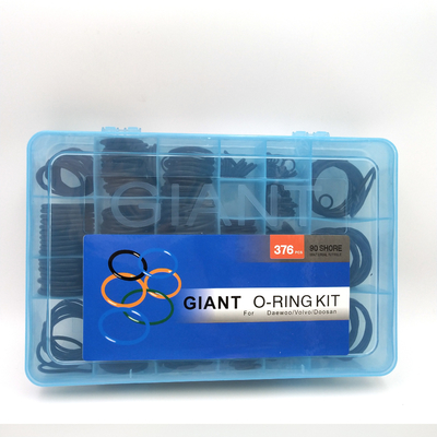 hydraulische Gummidichtung O Ring Kit Box For Daewoo/Doosan 376pcs NBR90