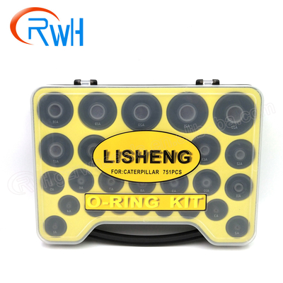 Hydraulischer Gummidichtungs-Kasten NBR 90 der hohen Temperatur 751pcs für CAT