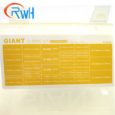 Riesige Art Nitril O Ring Box Set High Temperature für CAT Excavator