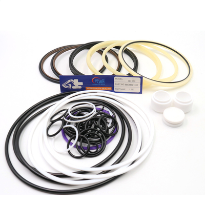Material der HB20G-Felsen-hydraulisches Unterbrecher-Dichtungs-Ausrüstungs-PTFE mit weißem Schlauch