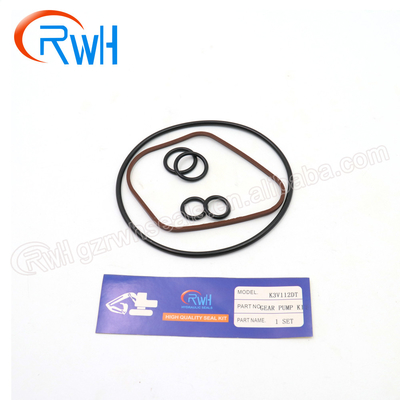 Zahnradpumpe-Reparatur Kit For Kawasaki K3V112 der Bagger-Hydraulic Pilot Pump-Dichtungs-Ausrüstungs-/