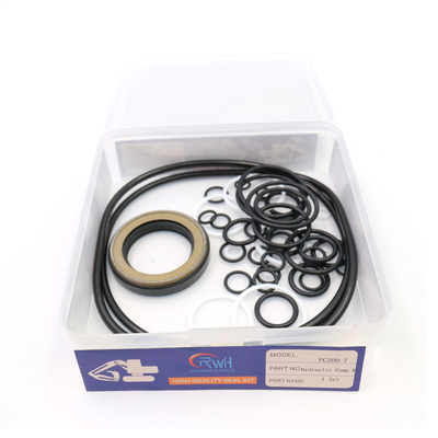 PUMPEN-Dichtungs-Kit Replacements NBR PTFE KOMATSU PC200-7 Hauptmaterial