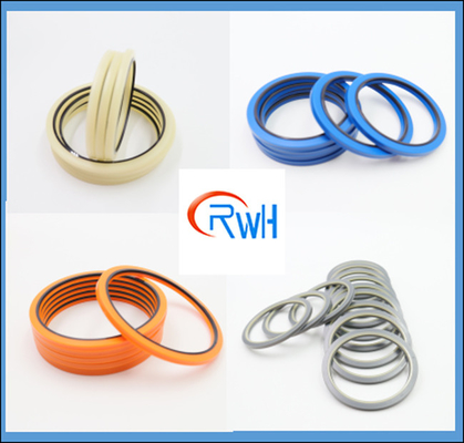 Hydraulischer Puffer-Ring PTFE Gummi-Brown GSJ HBY 3 Monate Garantie-